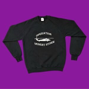 90s Operation Desert Storm Ghost Riders Sweatshirt